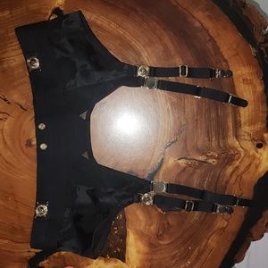 honey birdette garter size L like new